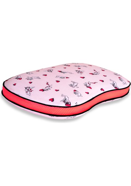 Visco Ortopedik Çocuk Yastığı Sensitive Baby Hava Kanallı yastık YEDEK KILIF HEDIYELİ(Melek) 45 x 30 x 7 cm modelleri