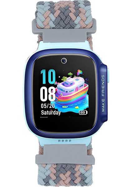 Huawei Gt4 41MM Zore KRD-139 18MM Çocuklara Özel Örgü Kordon