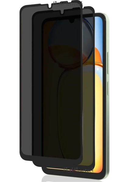 Xiaomi Redmi 13C Tam Kaplayan Hayalet Ekran Koruyucu Cam