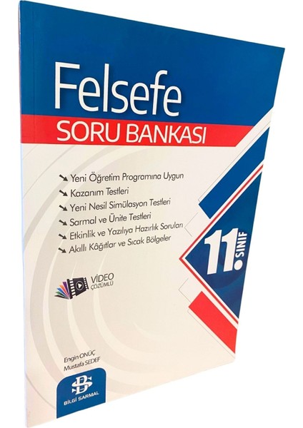 Sarmal 11. Sınıf Soru Bankası Felsefe