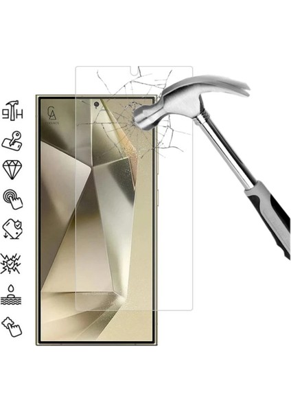 Samsung Galaxy S25 Ultra ile Uyumlu Ekran Koruyucu Şeffaf Temperli Kırılmaz Cam Ekran Koruyucu fırsatları