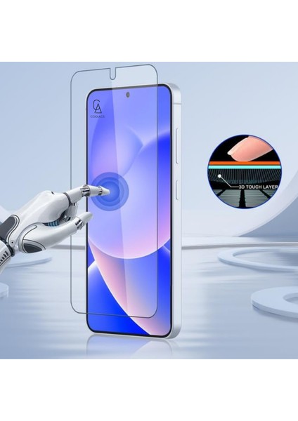 Samsung Galaxy S25 ile Uyumlu Ekran Koruyucu Şeffaf Temperli Kırılmaz Cam Ekran Koruyucu indirimleri