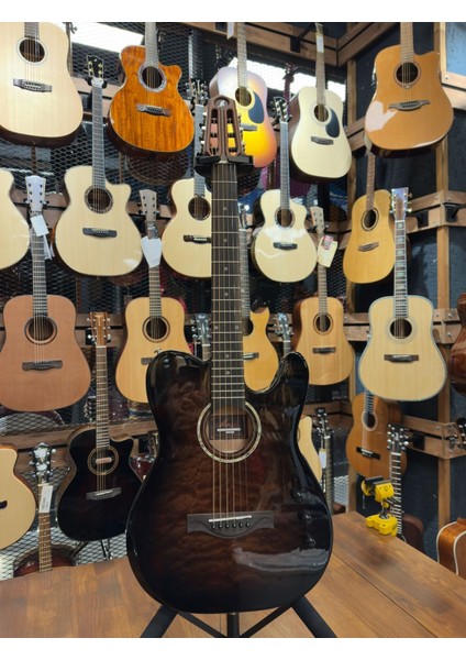 PSA-200 Ince Kasa Elektro Akustik Gitar