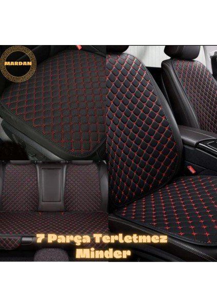 Oto Koltuk Minderi 7 Parça Terletmez Kumaş modelleri