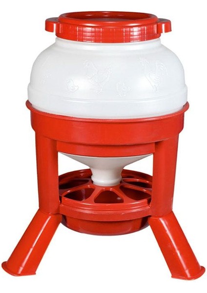30KG Tripod Ayaklı Otomatik Yemlik TAVUK-ÖRDEK-KAZ