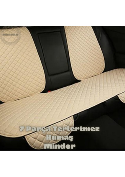 Oto Koltuk Minderi 7 Parça Terletmez Kumaş fırsatları