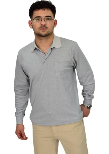 Erkek Mevsimlik Polo Yaka Sweatshirt 6830 BGL-ST04414 fiyatları