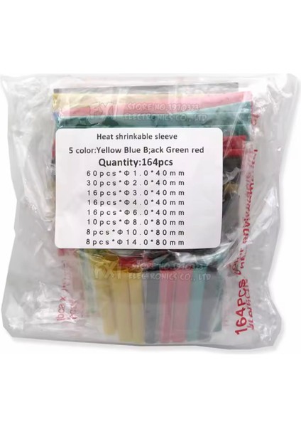 Kablo Koruyucu Makaron Seti 164 Pcs