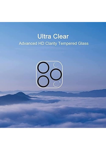 Apple iPhone 14 Pro ve 14 Pro Max Uyumlu Kamera Lens Koruyucu Temperli Cam Kamera Koruyucu 9h Sertlik Hd Şeffaf Kamera Lens Kapağı Cam Film modelleri