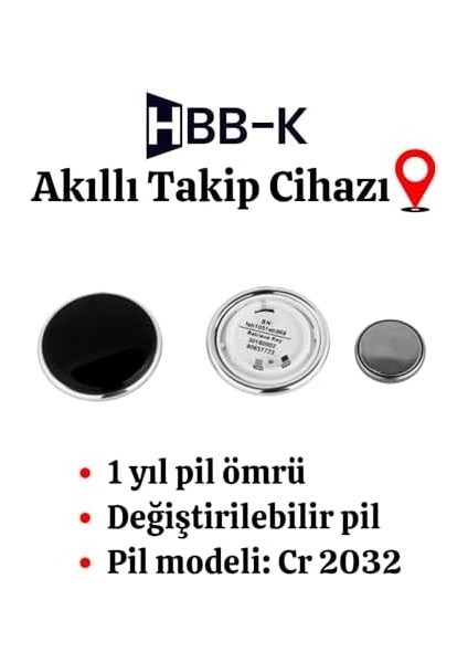 Androıd & Ios Uyumlu Airtag S Akıllı Takip Cihazı