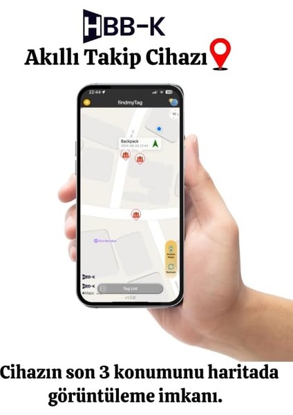 Androıd & Ios Uyumlu Airtag S Akıllı Takip Cihazı