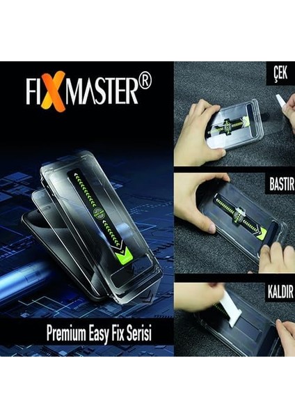 iPhone 11 ve iPhone Xr Ile Uyumlu Hayalet (Privacy) Temperli Cam, Easy Fix Kolay Kurulum Serisi Yüksek Kaliteli Ekran Koruyucu
