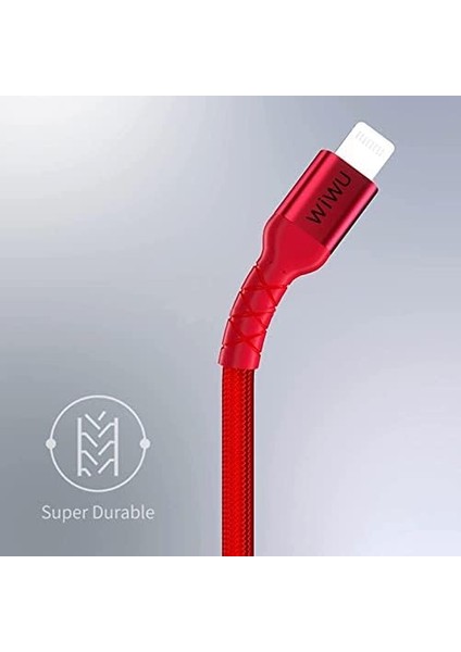 Mfı Lightning Kablo, Kırmızı