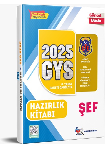 2025 Cte Şef Gys Hazırlık – Soru Bankası 3'lü Set fiyatları