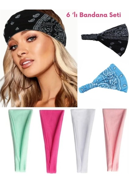 3'lü Bandana Seti