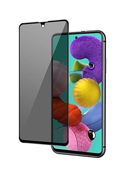 Samsung Galaxy A15 Tam Kaplayan Hayalet Ekran Koruyucu Cam
