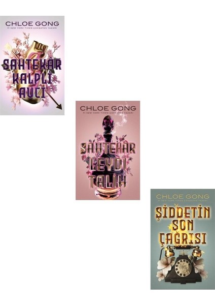 Gizli Şanghay Dünyası Seti 3 Kitap (Sahtekar Kalpli Avcı + Sahtekar Leydi Talih + Şiddetin Son Çağrısı)