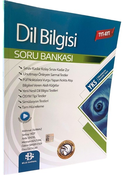 Sarmal Tyt Ayt Soru Bankası Dil Bilgisi