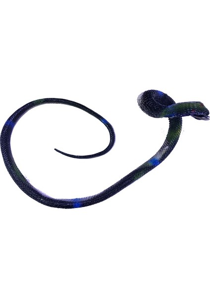 Siyah Renk Gerçekçi Kobra Model Silikon Yumuşak Yılan 80 cm (4767) - ARS8512-9293 modelleri