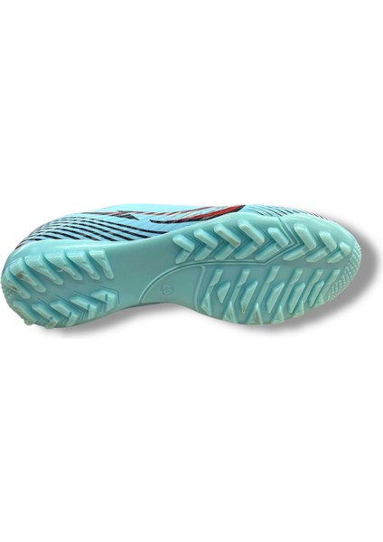 Airboom Halısaha Ayakkabı Mavi Kırmızı Siyah Desenli fırsatları