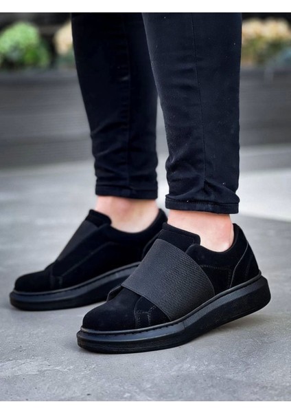 KB-040 Kuback Siyah Süet Siyah Taban Lastikli Günlük Erkek Ayakkabı fiyatları