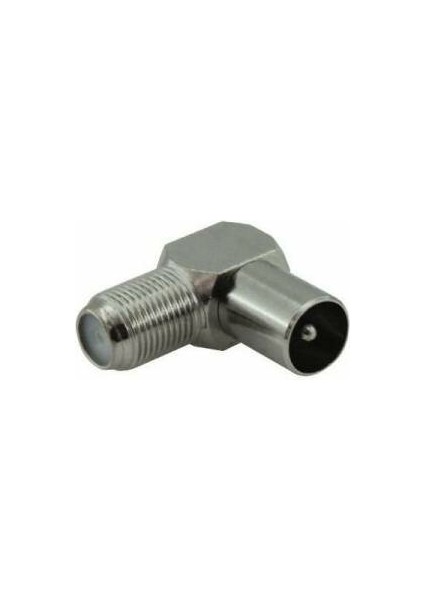 F Dişi To F Erkek Hızlı Konnektör L 90DERECE