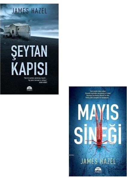 James Hazel Mayıs Sineği + Şeytan Kapısı (2 Kitap)