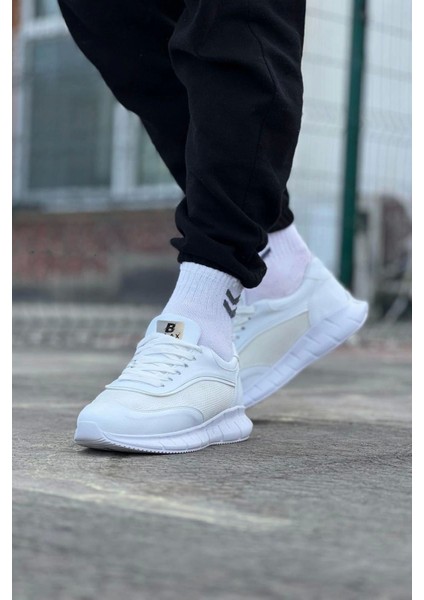 Kömen WG062 Beyaz Triko Erkek Spor Ayakkabı