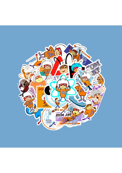 Atom Karınca Sticker Paketi -Bullet Journal - Ajanda - Planner - Defter - Laptop Etiket Çıkartma Çok Renkli 10 x 15 Paket Boyutu 3 x 5 cm Stickerlar Paket Içeriği 25 Adet Dadi Ramba fiyatları