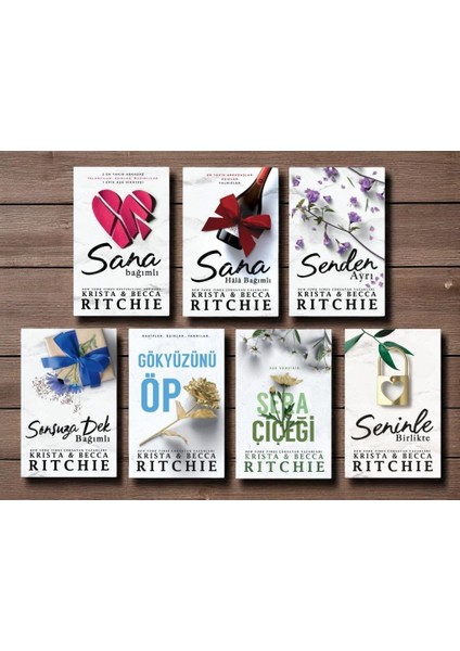 Addicted Serisi 7 Kitap (Sera Çiçeği + Seninle Birlikte + Sonsuza Dek Bağımlı + Sana Hala Bağımlı + Sana Bağımlı + Senden Ayrı + Gökyüzünü Öp)