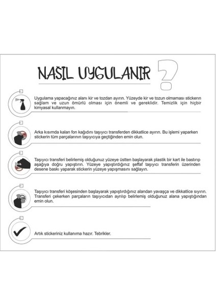 Oto Aksesuar-Basık Tofaş Çift Yüz Sticker -18 x 6 cm modelleri