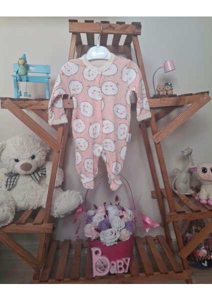 Kız Bebek 3'lü Tulum Takımı