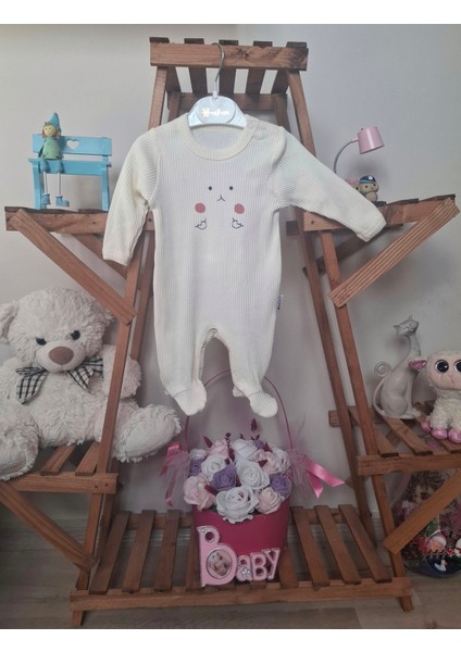 Kız Bebek 3'lü Tulum Takımı