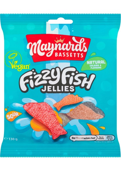 Fizzy Fish Jellies 130G