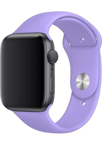 Apple Watch Serisi 1 2 3 4 5 6 7 Se 8 9 10 Uyumlu Kordon 38MM/40MM/41MM Silikon Spor Kayış