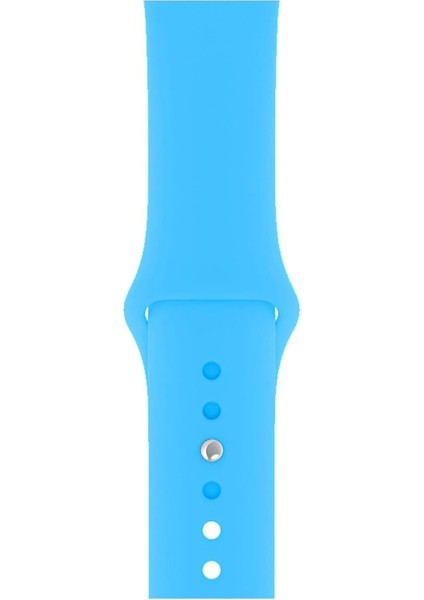 Apple Watch Serisi 1 2 3 4 5 6 7 Se 8 9 10 Uyumlu Kordon 38MM/40MM/41MM Silikon Spor Kayış modelleri