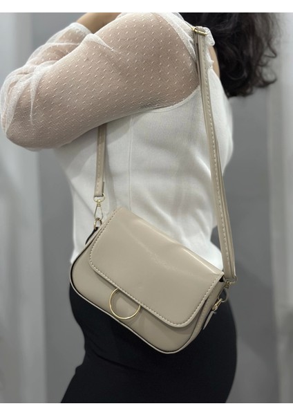 Bej Cilt Mossi Çanta