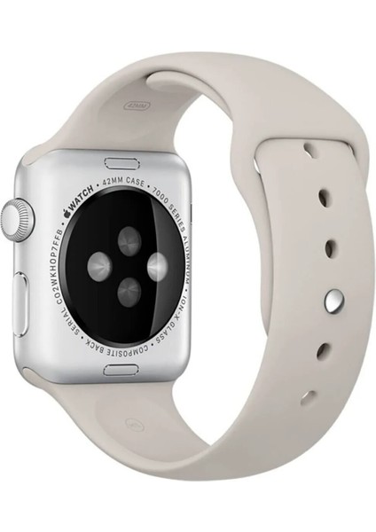 Apple Watch Serisi 1 2 3 4 5 6 7 Se 8 9 10 Uyumlu Kordon 42MM/44MM/45MM Silikon Spor Kayış indirimleri