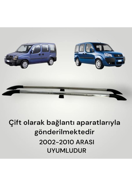 Ankaratavanport Atp Fiat Doblo Tavan Çıtası Portbagaj Özel Isim Detaylı Doblo 2002-2010 Kısa Şase Uyumlu fırsatları