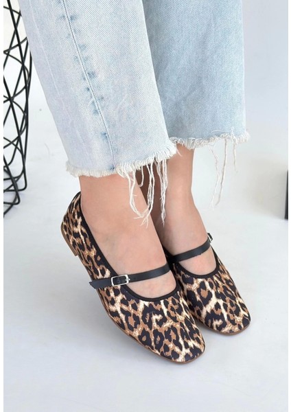 Almiye Leopar Keten Babet Ayakkabı fiyatları
