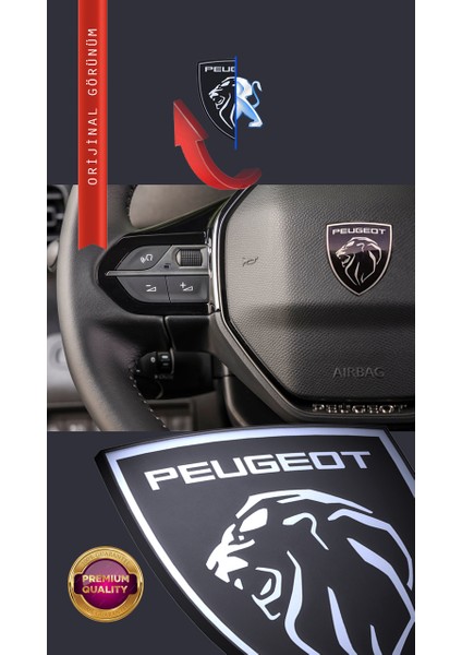 Peugeot Yeni Direksiyon Aslan Logo