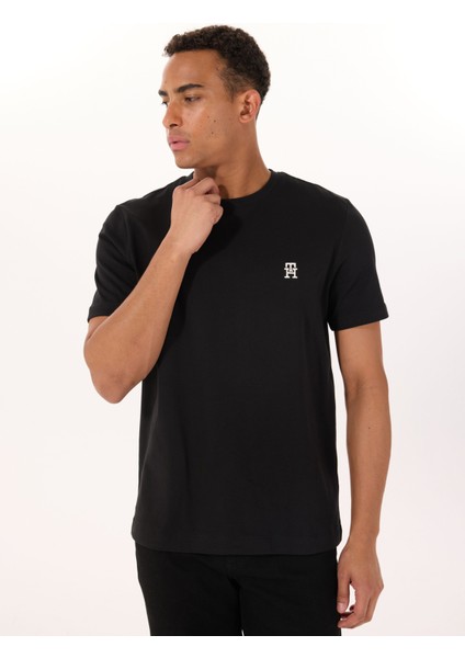 Siyah Erkek T-Shirt MW0MW39256BDS