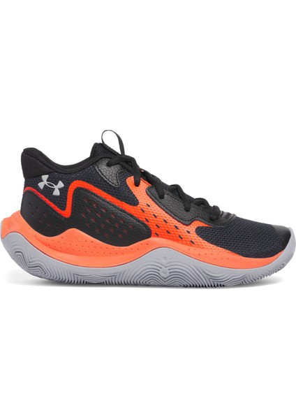 Siyah - Turuncu Erkek Çocuk Basketbol Ayakkabısı 3026635-006-Ua Gs Jet '23