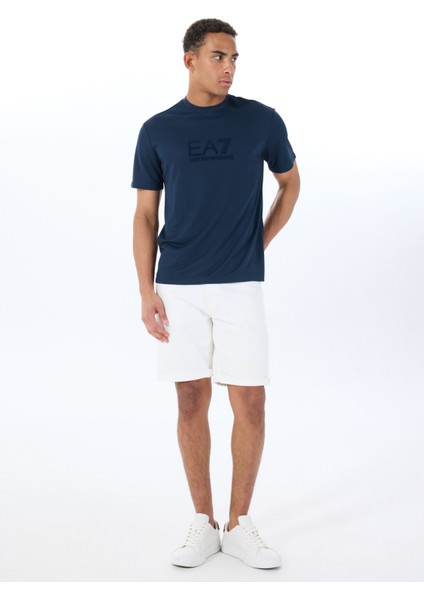 Bisiklet Yaka Lacivert Erkek T-Shirt Traın Lux Tee fiyatları