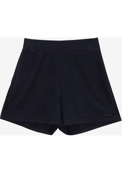 Siyah Kadın Standart Sweat Şort J5SL-SHT7057