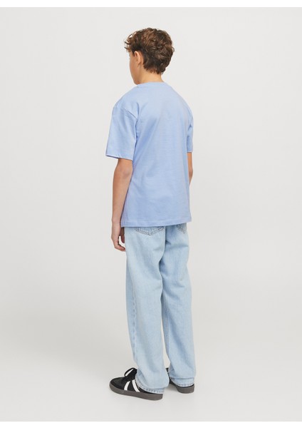 Baskılı Mavi Erkek Çocuk T-Shirt 12258924 fırsatları