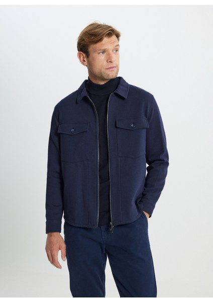 Lacivert Erkek Mont 4A0824100046