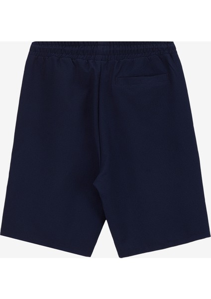 Lacivert Erkek Basic Sweat Şort J5SM-SHT7271