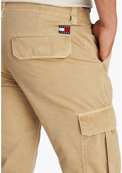 Normal Paça Bej Erkek Kargo Pantolon DM0DM20284ACT Tjm Ryan Cargo modelleri