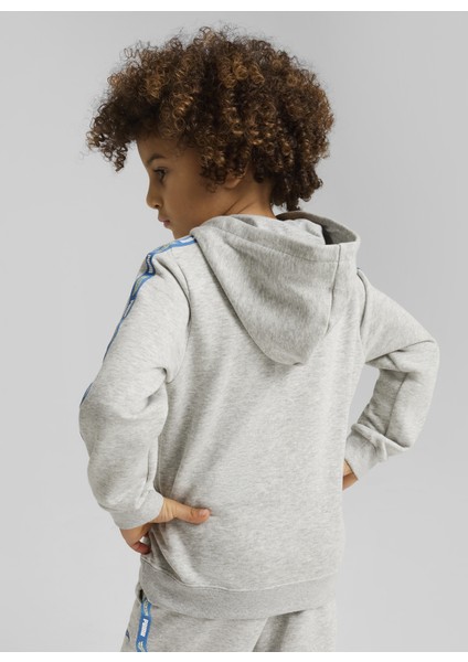 Erkek Çocuk Gri Sweatshırt 63007104-PUMA x Hot Wheels Hoodie T